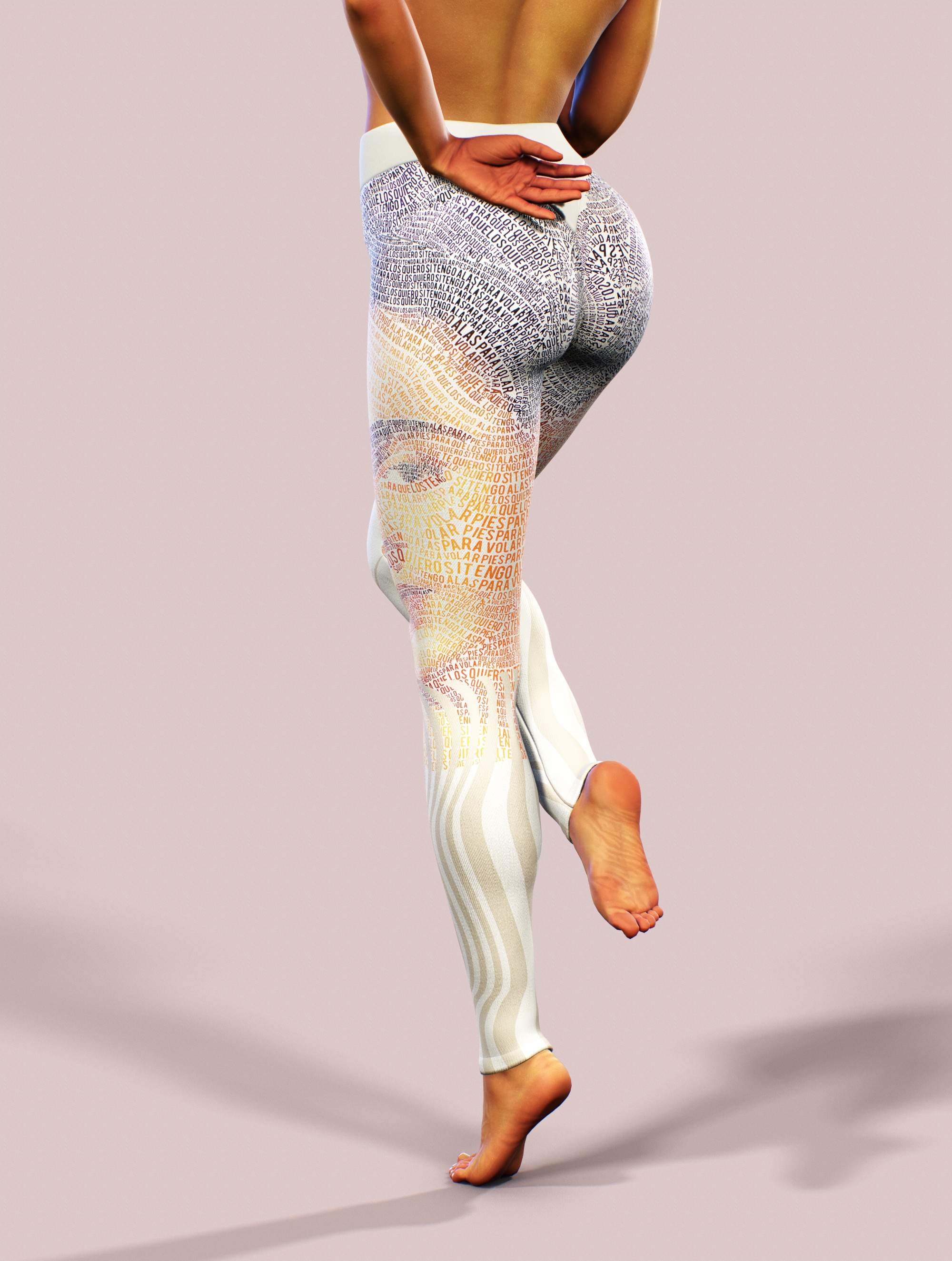 Frida Kahlo Leggings-High waisted leggings-bootysculpted
