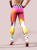 Fruity Smoothie Yoga Pants-High waisted leggings-bootysculpted
