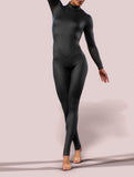 Full Black Workout Unitard-unitard-bootysculpted