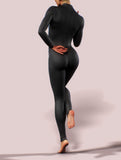 Full Black Workout Unitard-unitard-bootysculpted