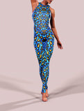 Funky Leopard Gym Bodysuit-unitard-bootysculpted
