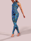 Funky Leopard Gym Bodysuit-unitard-bootysculpted