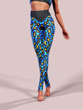 Funky Leopard Leggings-High waisted leggings-bootysculpted