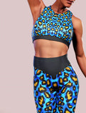 Funky Leopard Sports Bra-Sports bra-bootysculpted