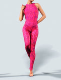 Fuschia Wet Catsuit-bootysculpted