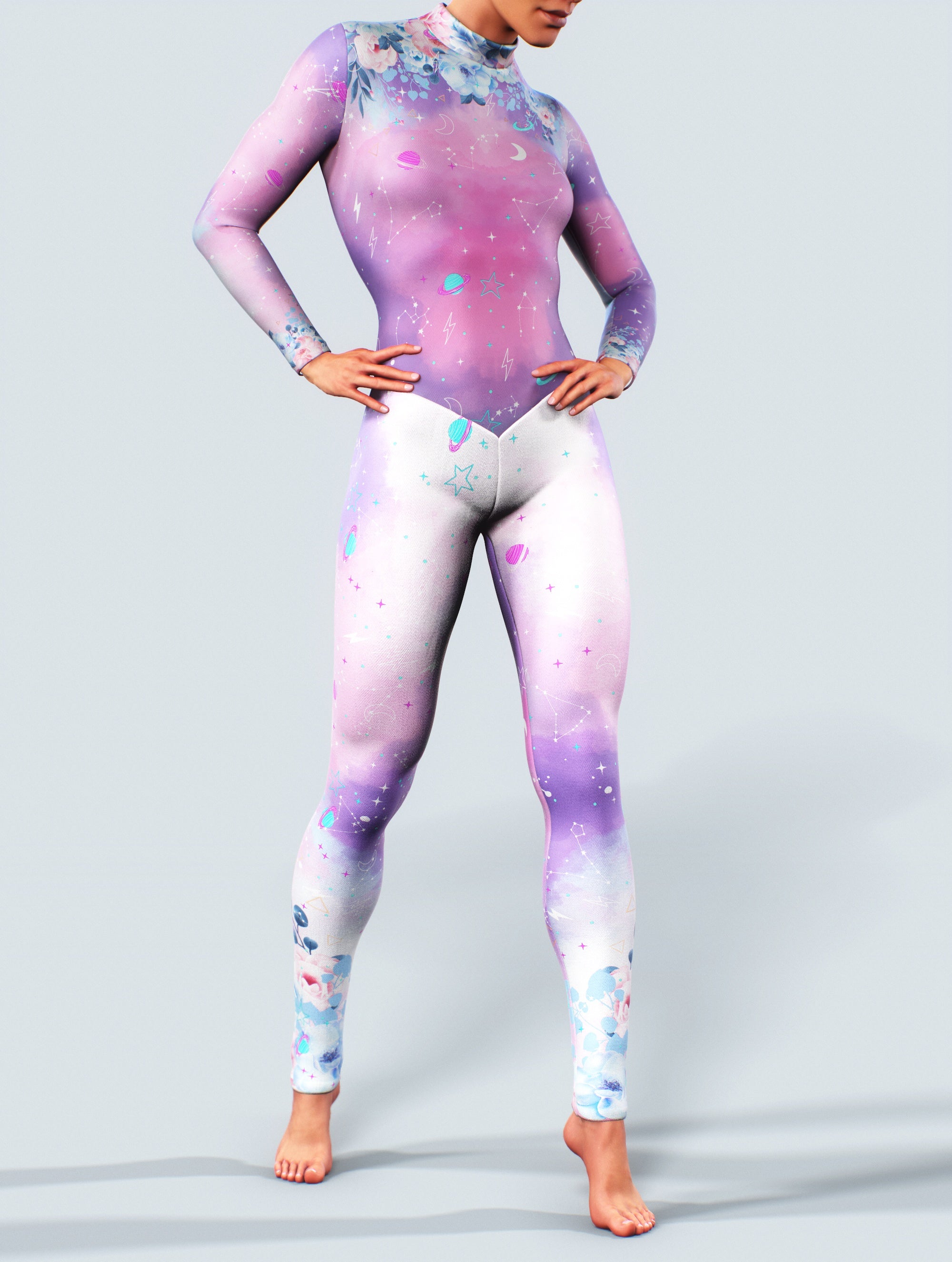 Galaxy Dreaming Catsuit-unitard-bootysculpted