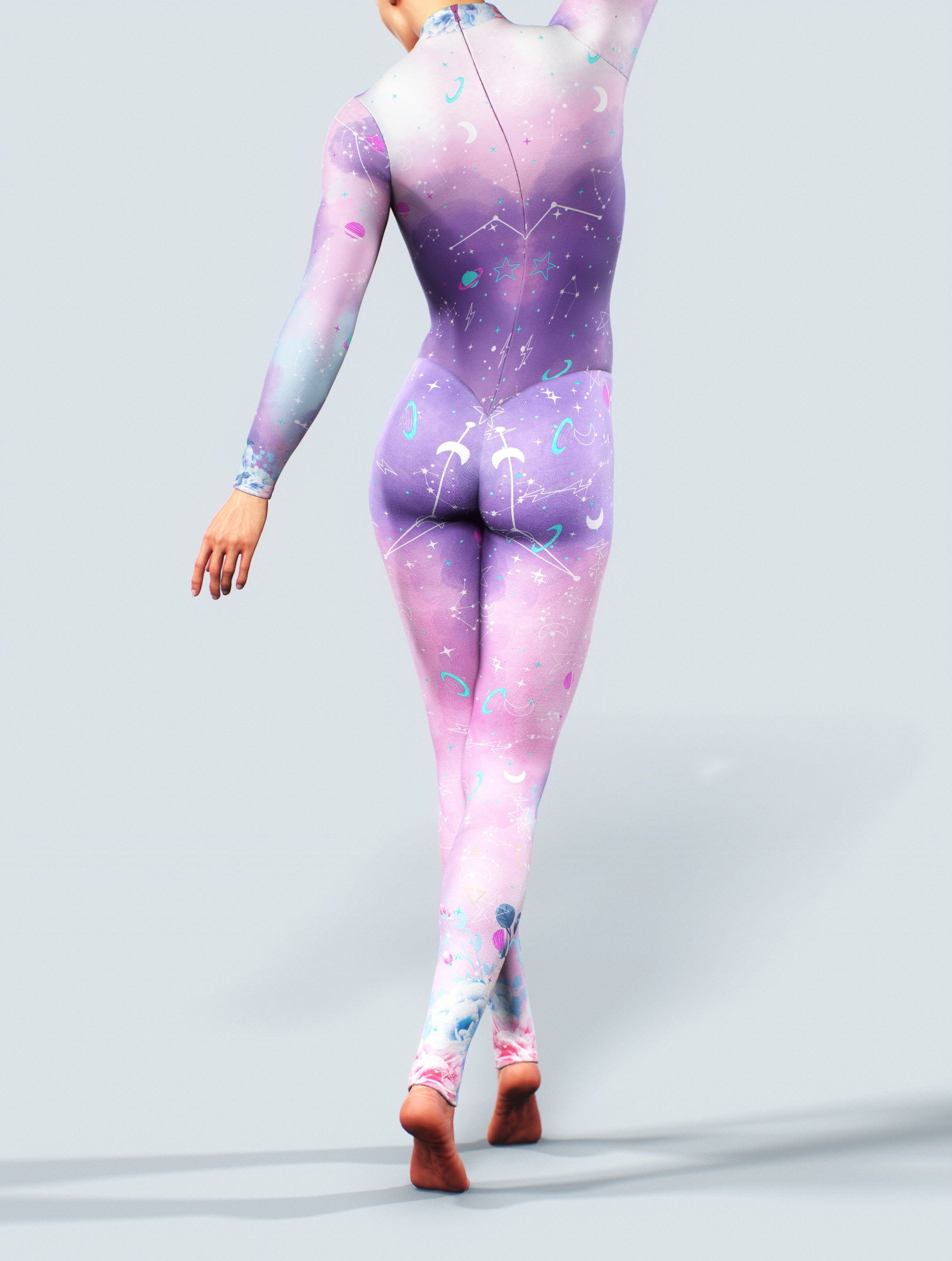 Galaxy Dreaming Catsuit-unitard-bootysculpted