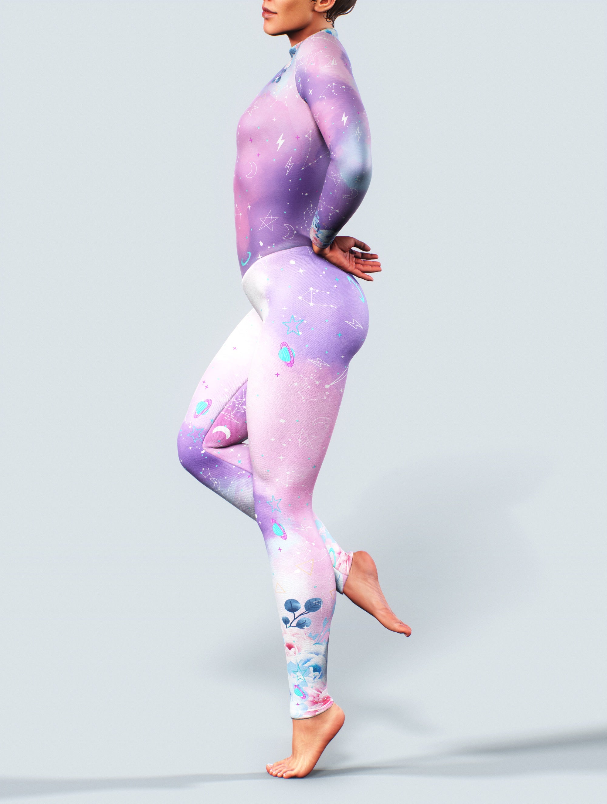 Galaxy Dreaming Catsuit-unitard-bootysculpted