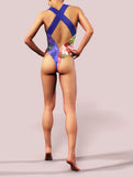 Galaxy/Pomegranate Beachwear-bootysculpted