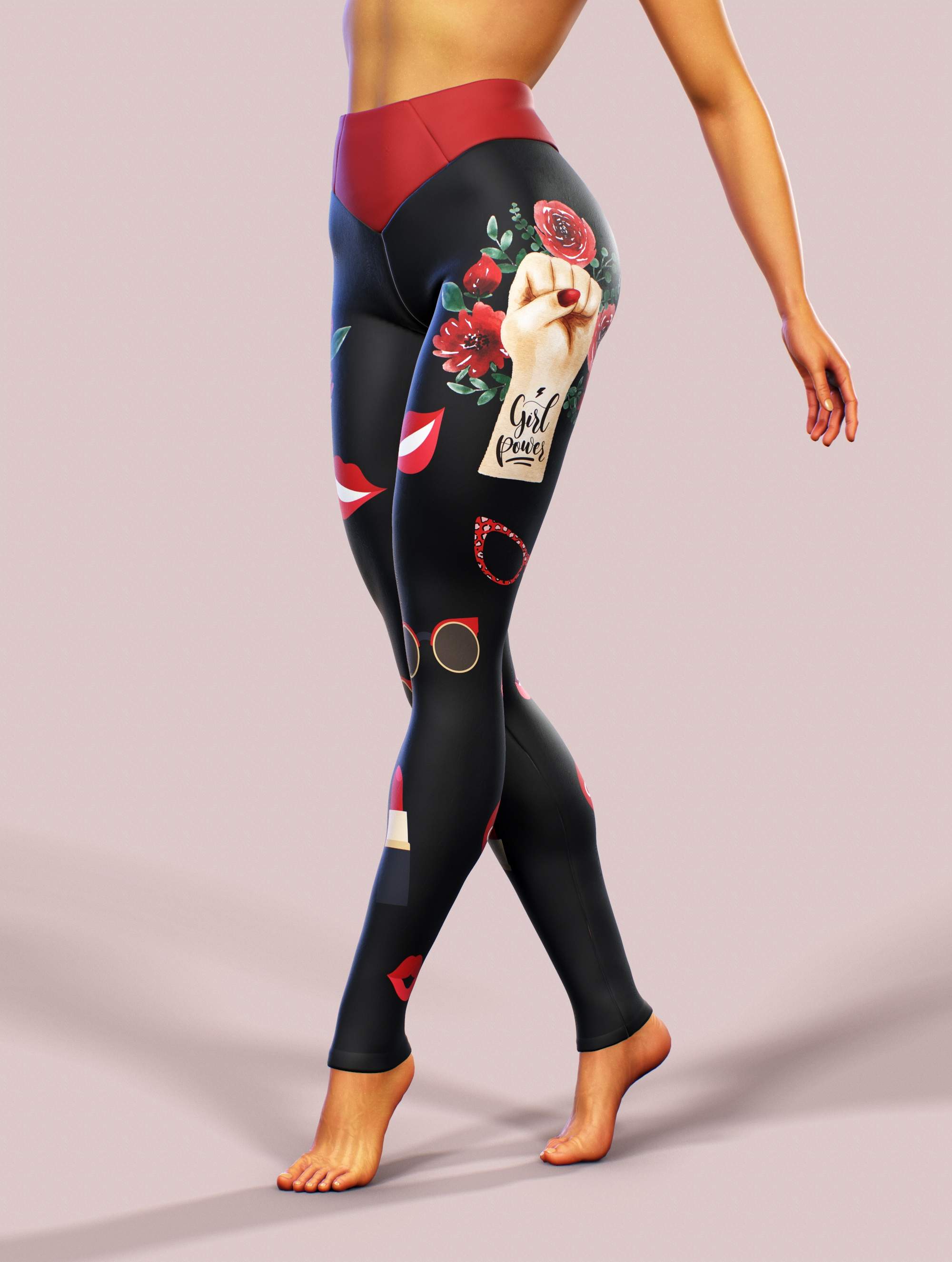 Girl Power Activewear Set-Activewear Set-bootysculpted