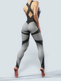 Gray Shaping Bodysuit-unitard-bootysculpted