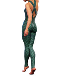 Green Xmas Plaid Bodysuit-unitard-bootysculpted