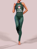 Green Xmas Plaid Bodysuit-unitard-bootysculpted