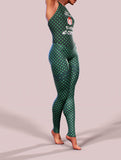 Green Xmas Plaid Bodysuit-unitard-bootysculpted