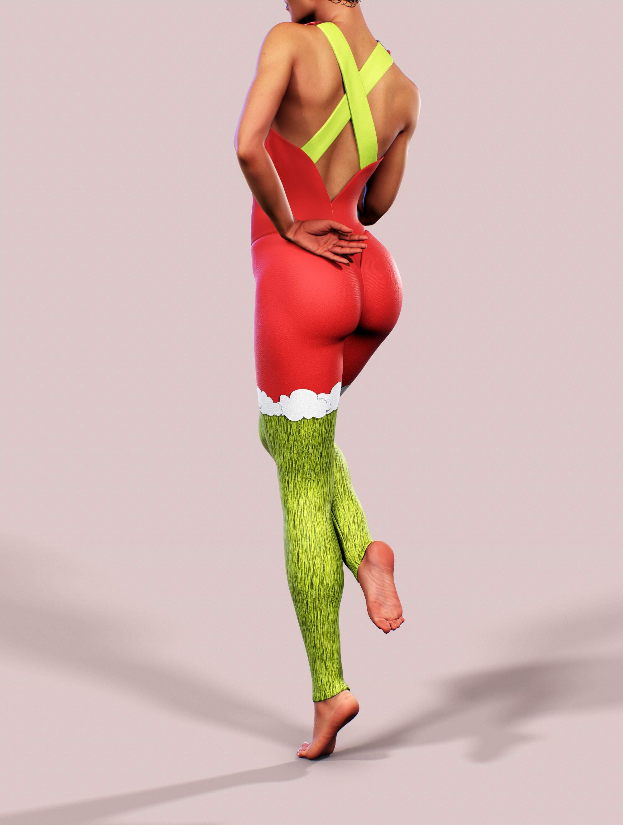 Grumpy Christmas Costume-unitard-bootysculpted