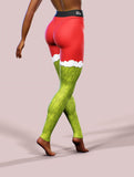 Grumpy Christmas Leggings-High waisted leggings-bootysculpted