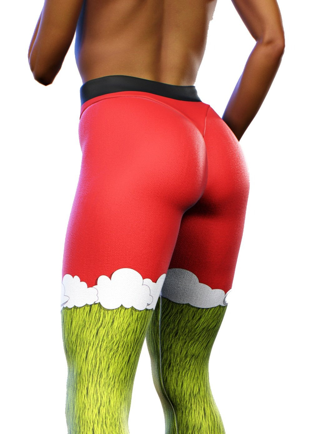 Grumpy Christmas Leggings-High waisted leggings-bootysculpted