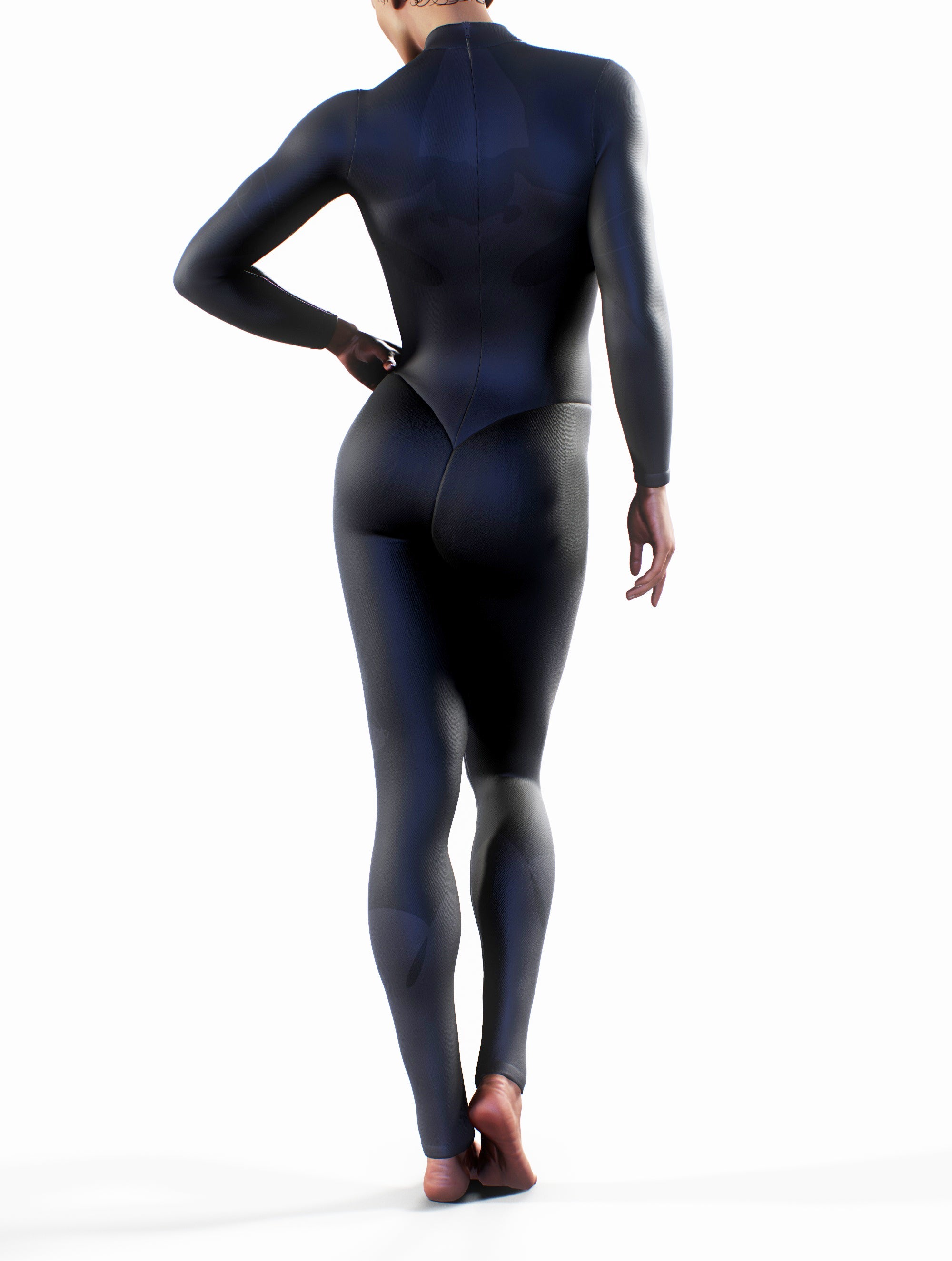 Hidden Message Catsuit-unitard-bootysculpted