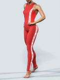 Holiday Red Zentai-unitard-bootysculpted