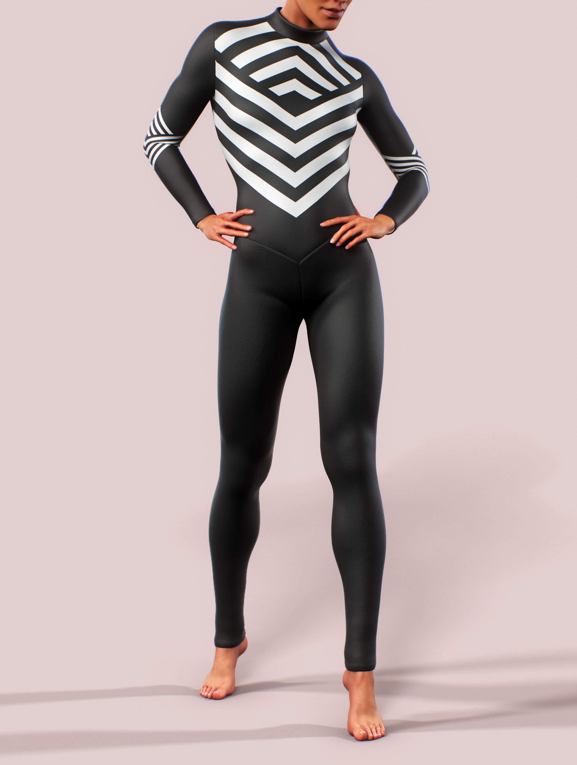 Illusion Full Bodysuit-unitard-bootysculpted
