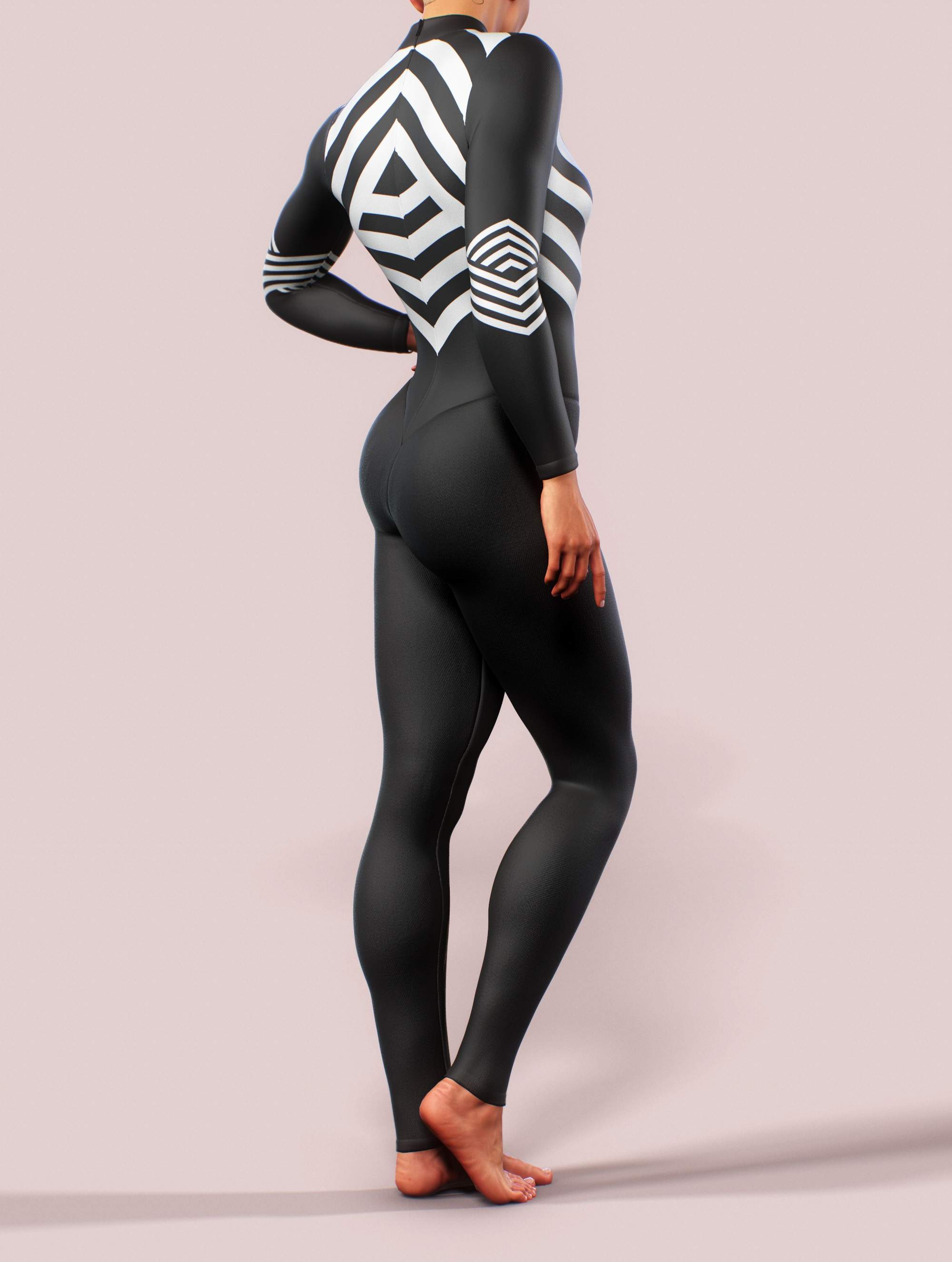 Illusion Full Bodysuit-unitard-bootysculpted