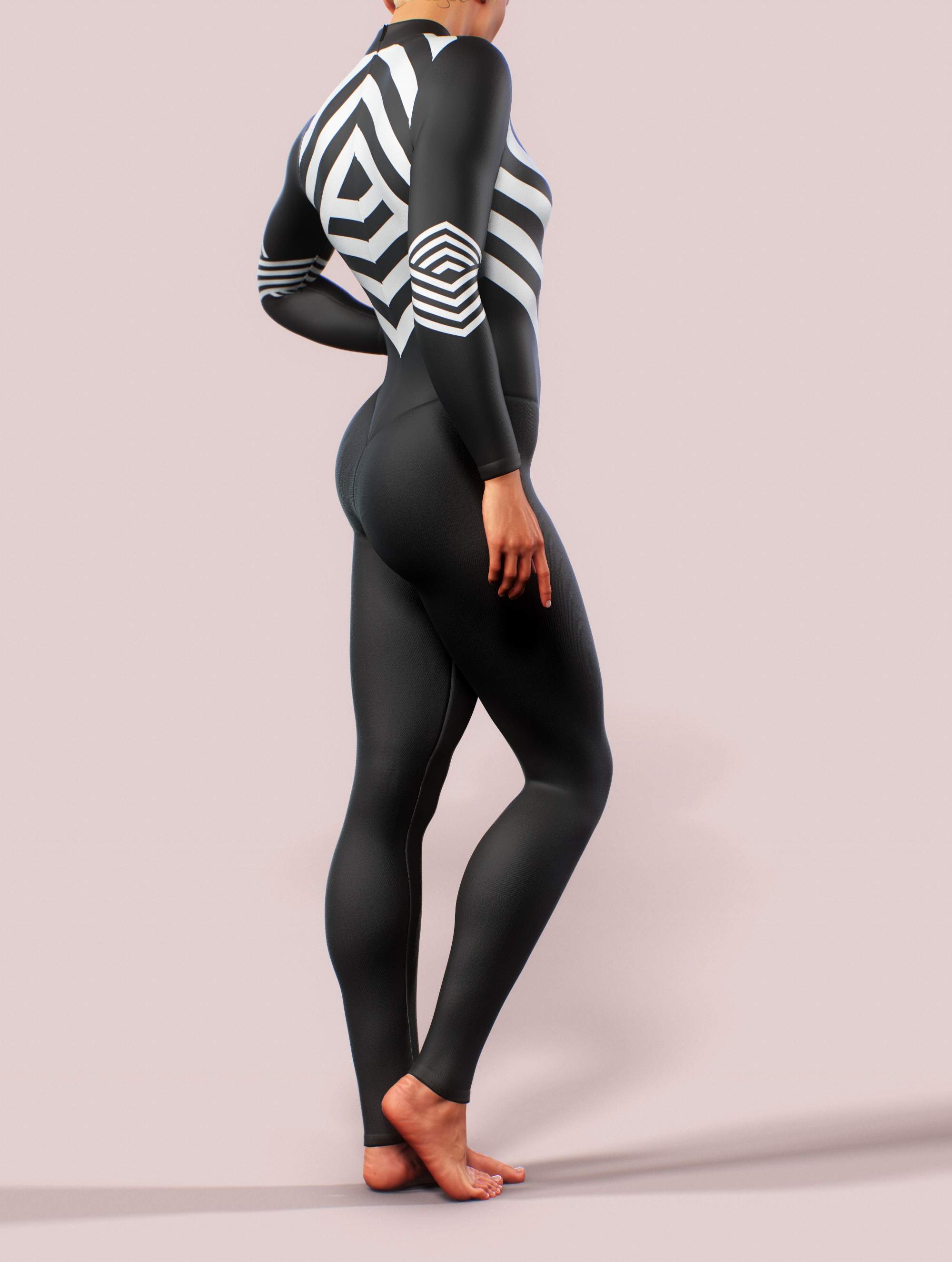 Illusion Full Bodysuit-unitard-bootysculpted