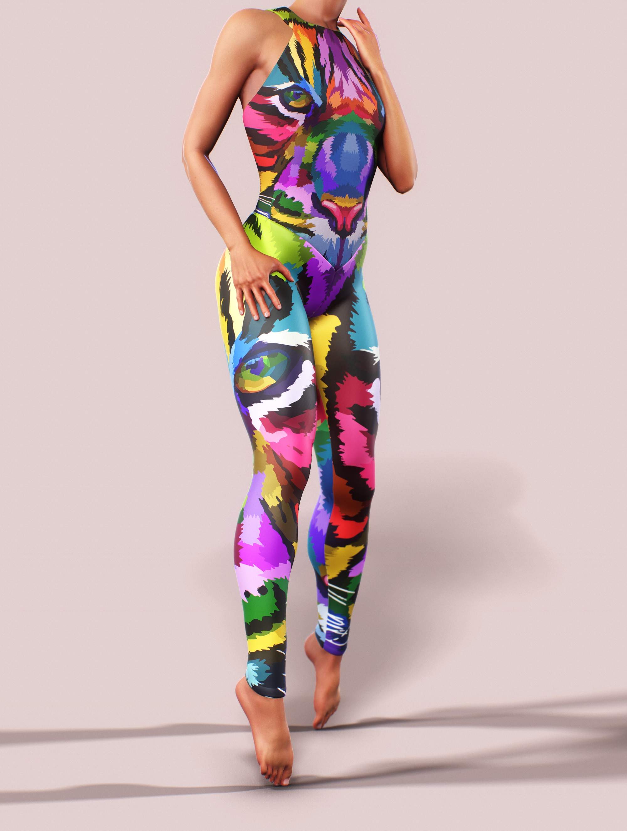 In The Jungle Bodysuit-unitard-bootysculpted