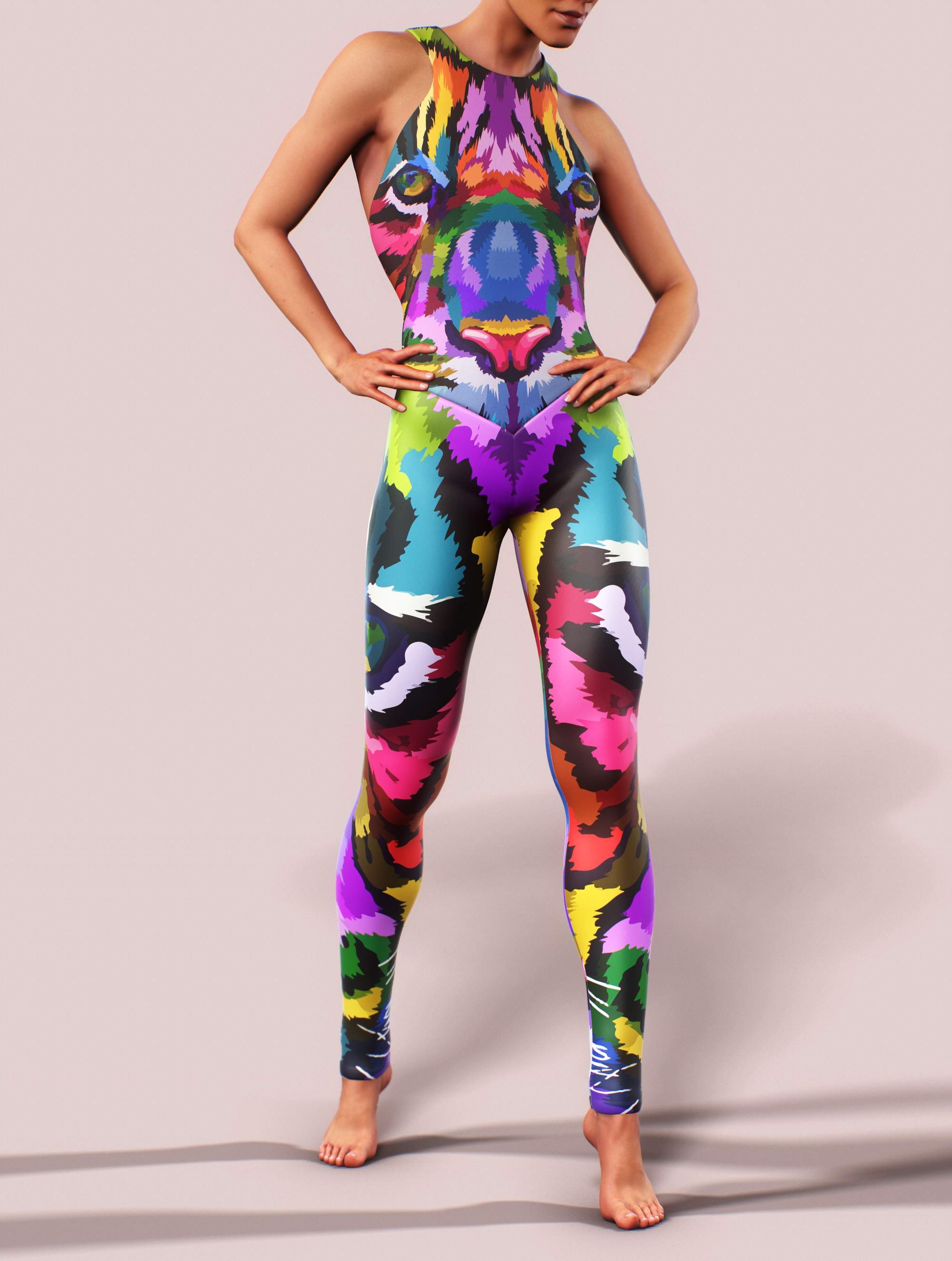 In The Jungle Bodysuit-unitard-bootysculpted