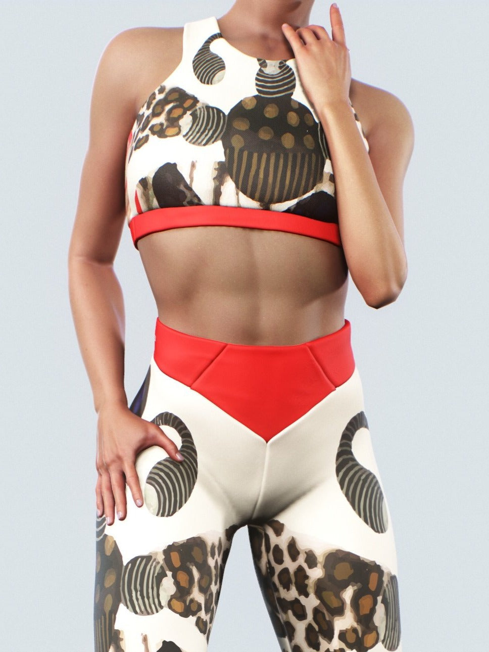 Jabali African Sports Bra-Sports bra-bootysculpted