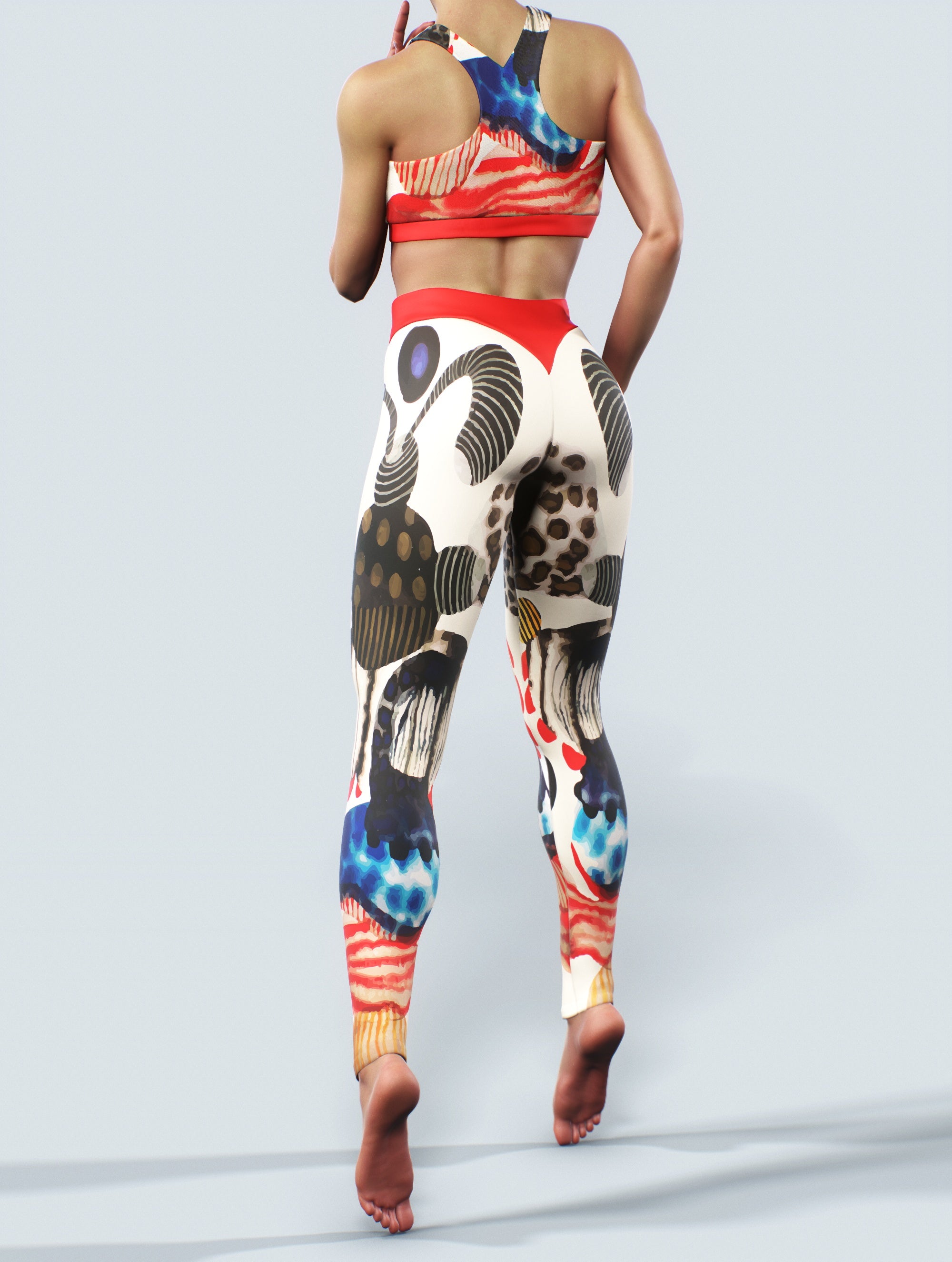 Jabali African Sports Bra-Sports bra-bootysculpted