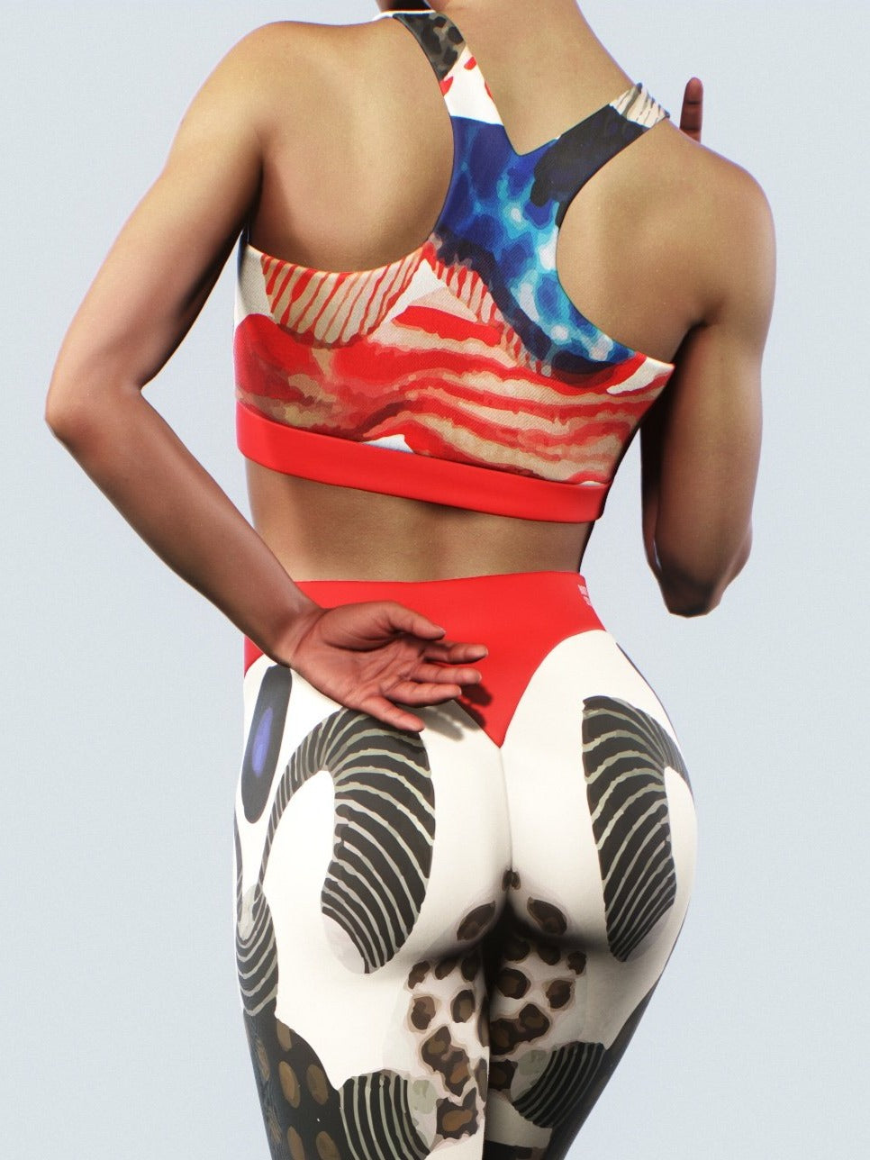 Jabali African Sports Bra-Sports bra-bootysculpted