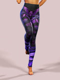 Jap Dragon Leggings-High waisted leggings-bootysculpted