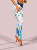 Jellyfish Beauty Yoga Pants-High waisted leggings-bootysculpted