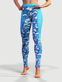 Joyous Ocean Yoga Pants-High waisted leggings-bootysculpted