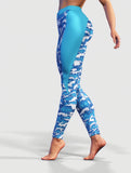 Joyous Ocean Yoga Pants-High waisted leggings-bootysculpted