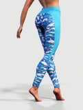 Joyous Ocean Yoga Pants-High waisted leggings-bootysculpted
