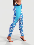 Joyous Ocean Yoga Pants-High waisted leggings-bootysculpted