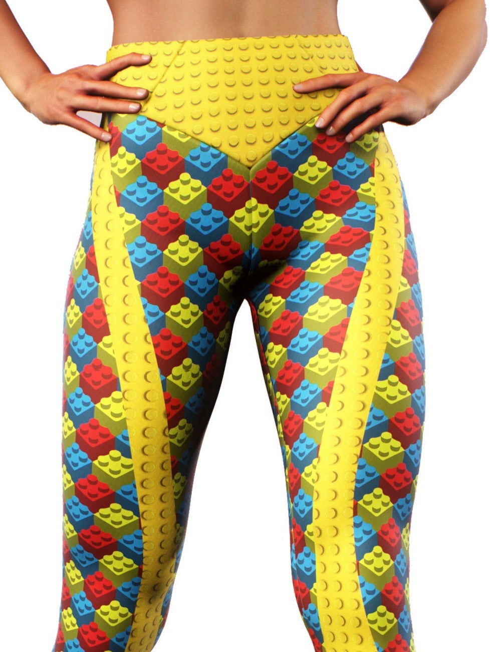 Kids On The Block Tights-High waisted leggings-bootysculpted