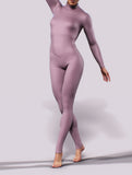 Lavender Long Sleeve Costume-unitard-bootysculpted