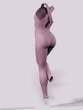 Lavender Purple Bodysuit-unitard-bootysculpted