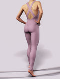 Lavender Purple Bodysuit-unitard-bootysculpted