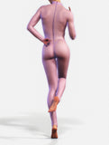 Light Purple Mesh Suit-unitard-bootysculpted