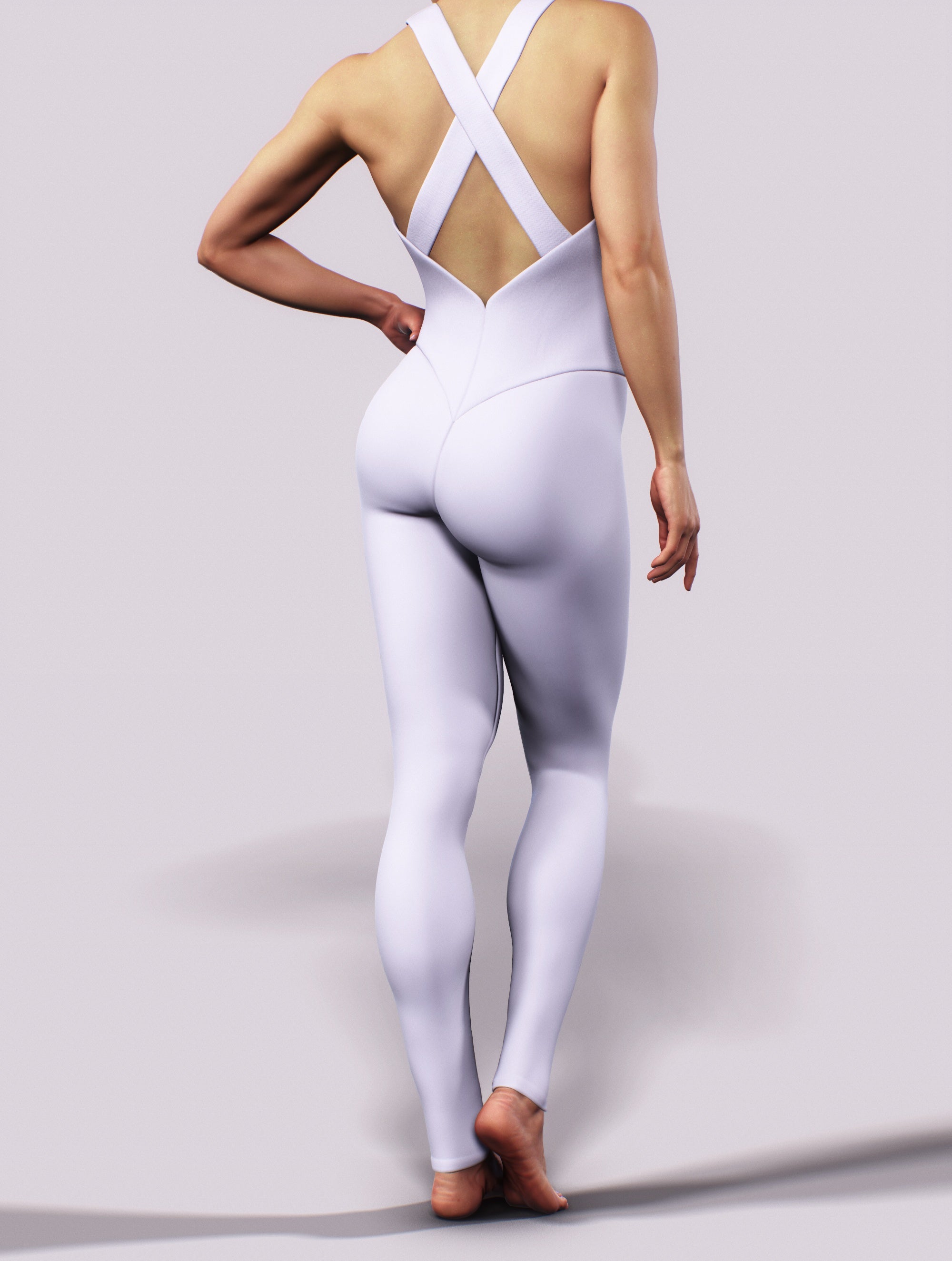 Lilac Purple Bodysuit-unitard-bootysculpted