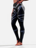 Line Art REShaping Leggings-High waisted leggings-bootysculpted