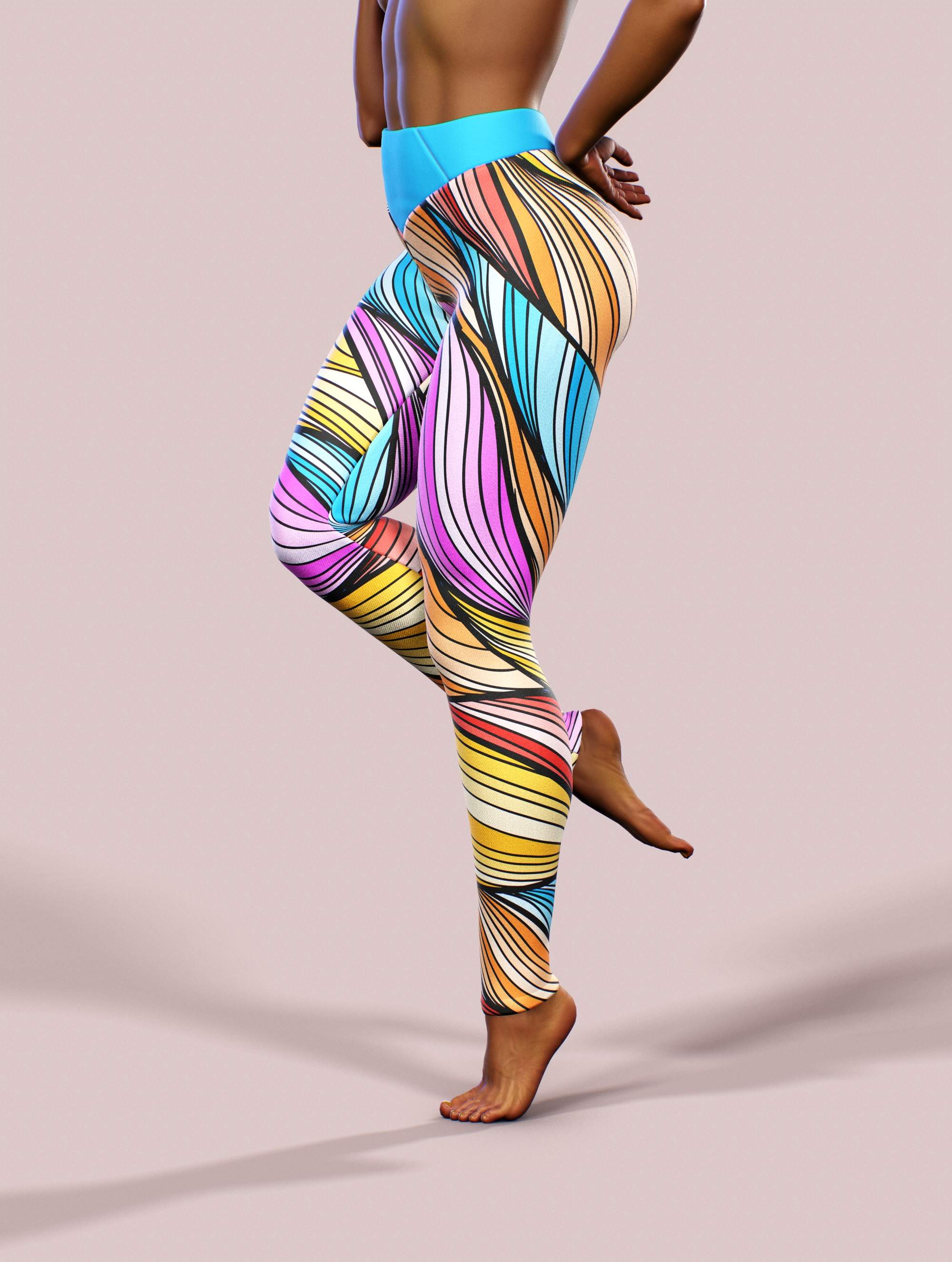 Madeira High Waisted-High waisted leggings-bootysculpted