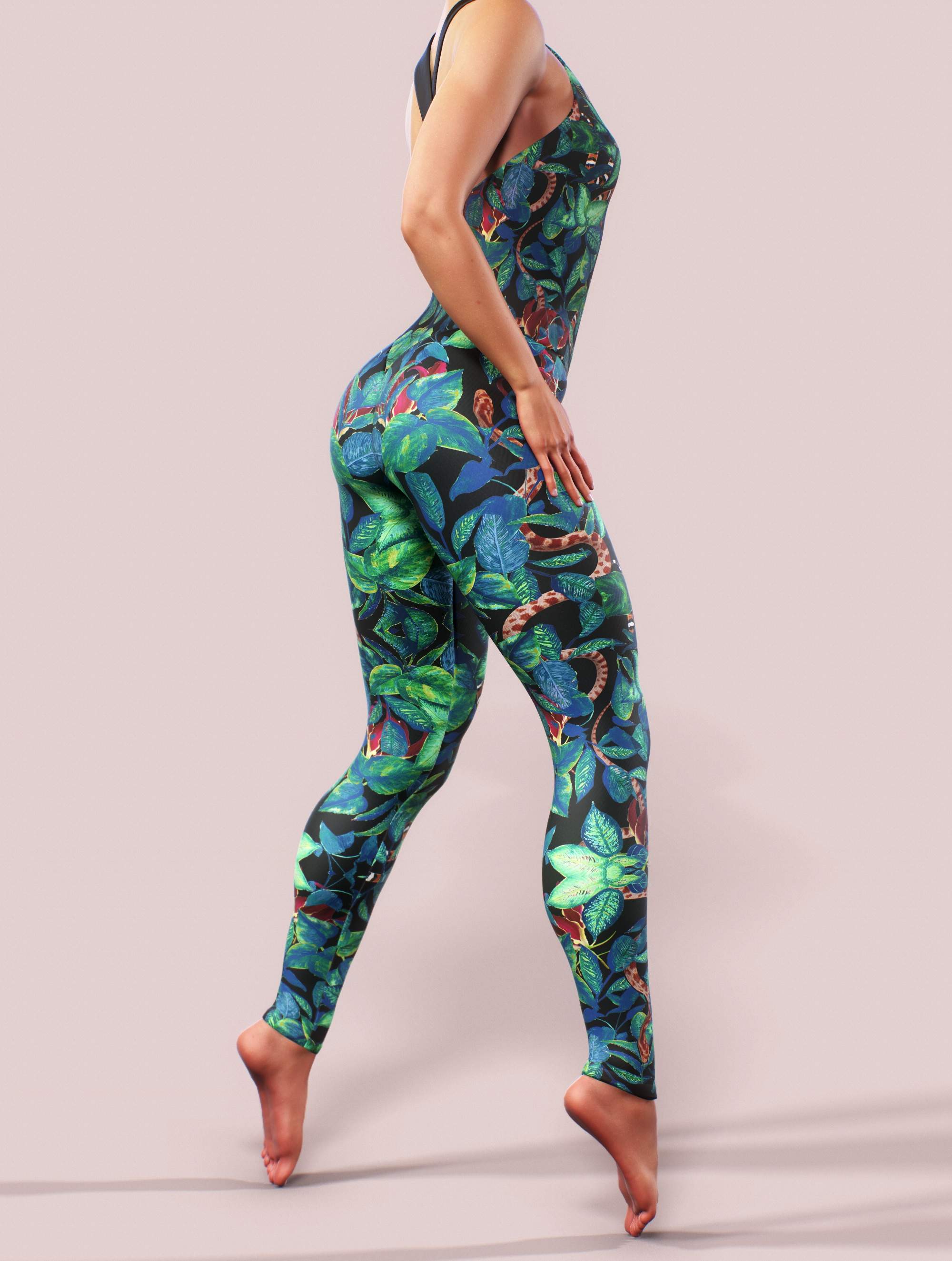 Mambas' Jungle Catsuit-unitard-bootysculpted