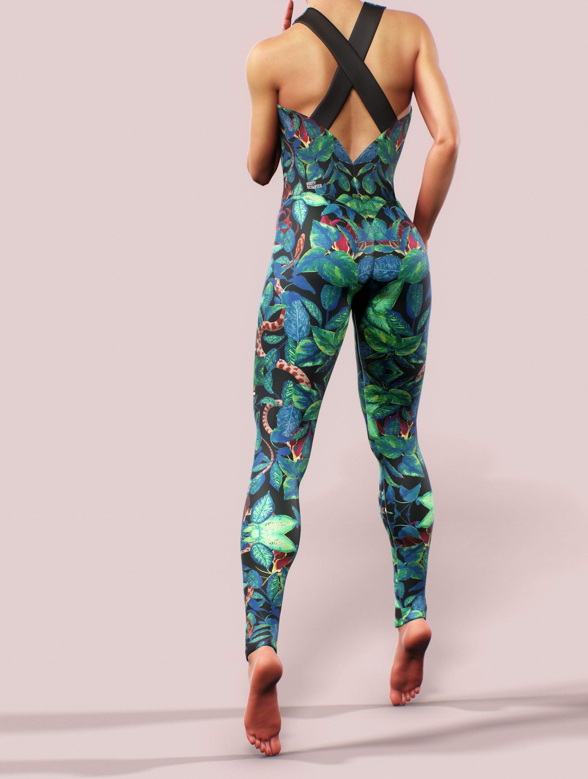 Mambas' Jungle Catsuit-unitard-bootysculpted