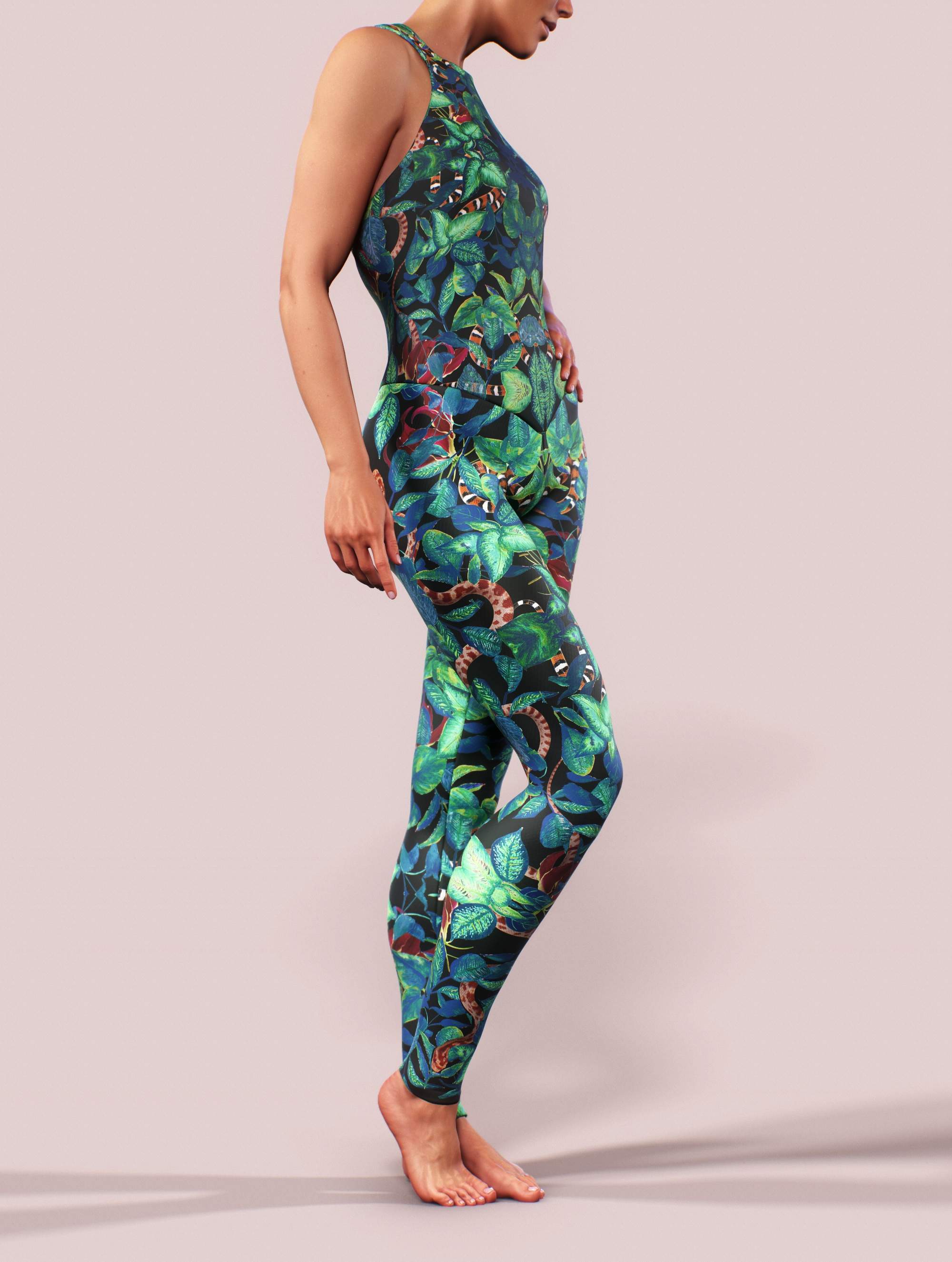 Mambas' Jungle Catsuit-unitard-bootysculpted