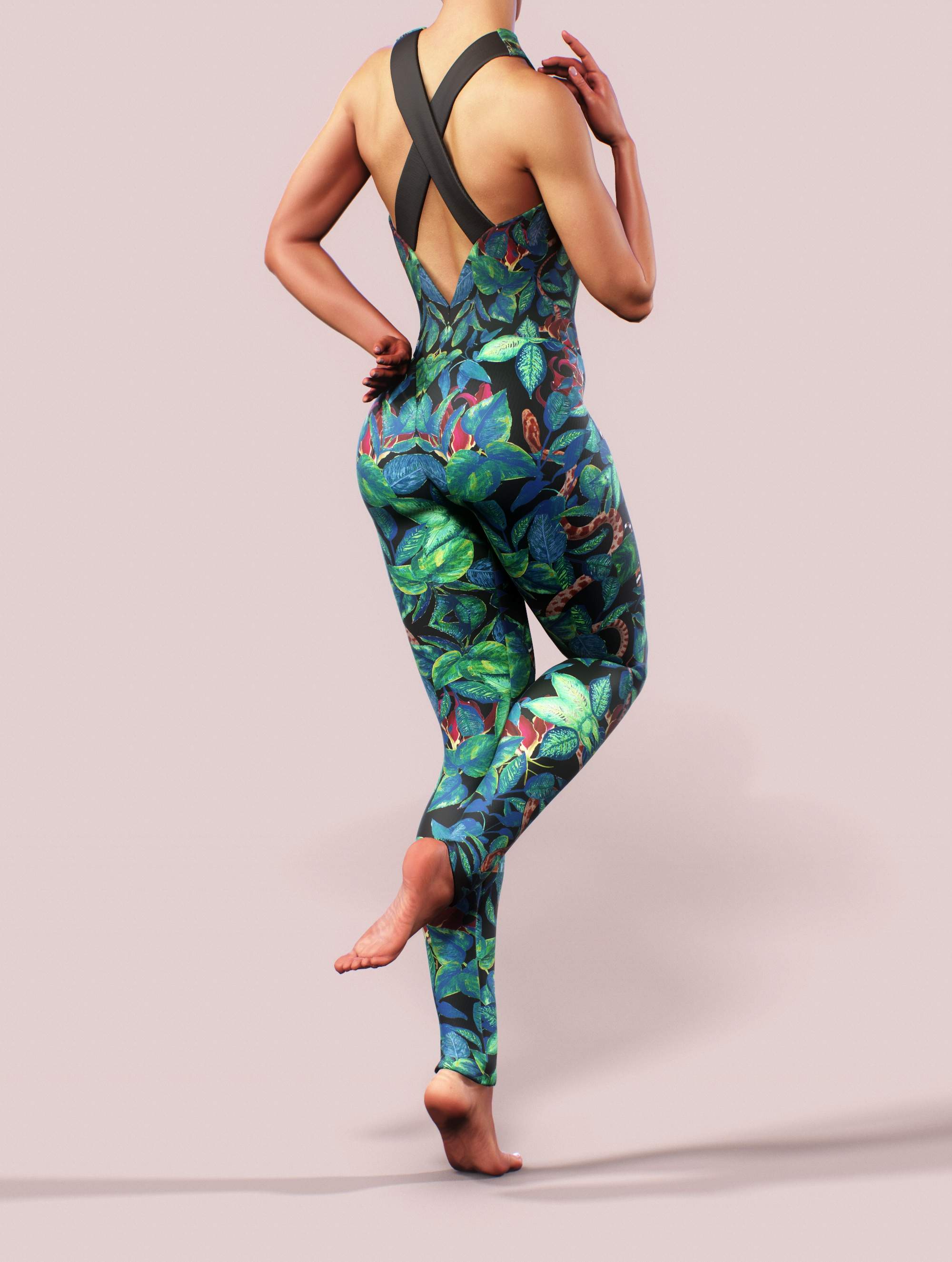 Mambas' Jungle Catsuit-unitard-bootysculpted