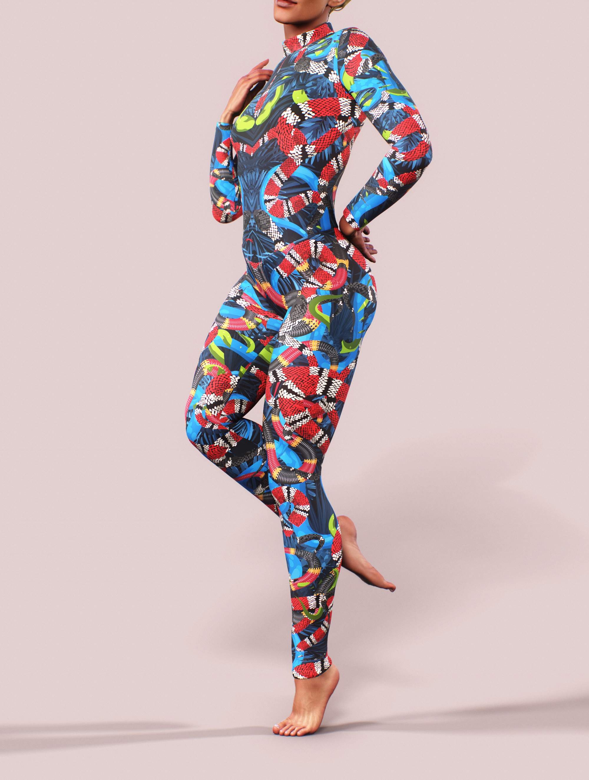 Mamba's Jungle Costume-unitard-bootysculpted